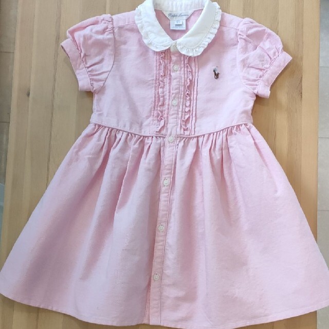 Ralph Lauren(ラルフローレン)のRalph Lauren　ワンピース　ピンク キッズ/ベビー/マタニティのキッズ服女の子用(90cm~)(ワンピース)の商品写真