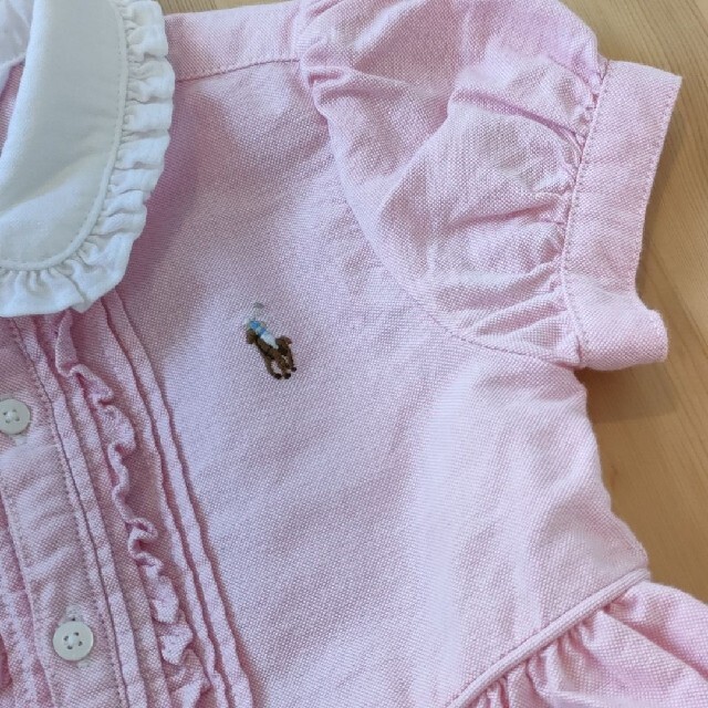 Ralph Lauren(ラルフローレン)のRalph Lauren　ワンピース　ピンク キッズ/ベビー/マタニティのキッズ服女の子用(90cm~)(ワンピース)の商品写真