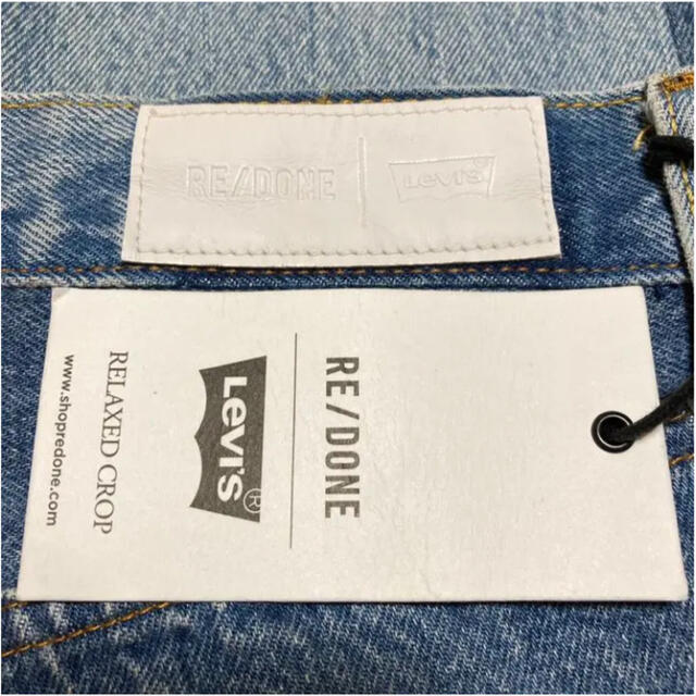 REDONE LEVIS RELAXED CROP USA製 25 新品未使用