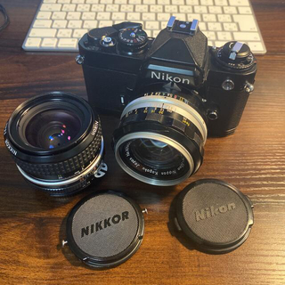 ニコン(Nikon)のNikon FE フィルムカメラ レンズ セット(フィルムカメラ)