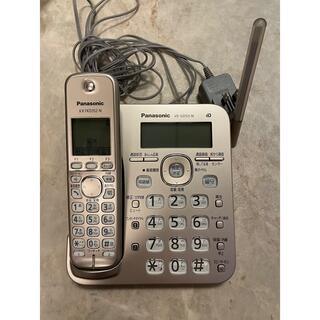 パナソニック(Panasonic)のPanasonic パナソニック コードレス電話機 VE-GD53-N(OA機器)