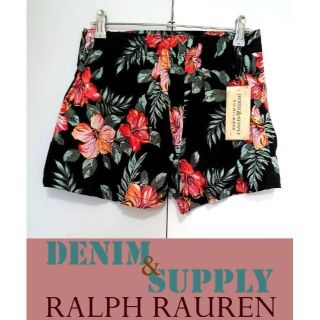 デニムアンドサプライラルフローレン(Denim & Supply Ralph Lauren)のDENIM&SUPPLY Ralph Lauren ハイビスカス柄ショートパンツ(ショートパンツ)