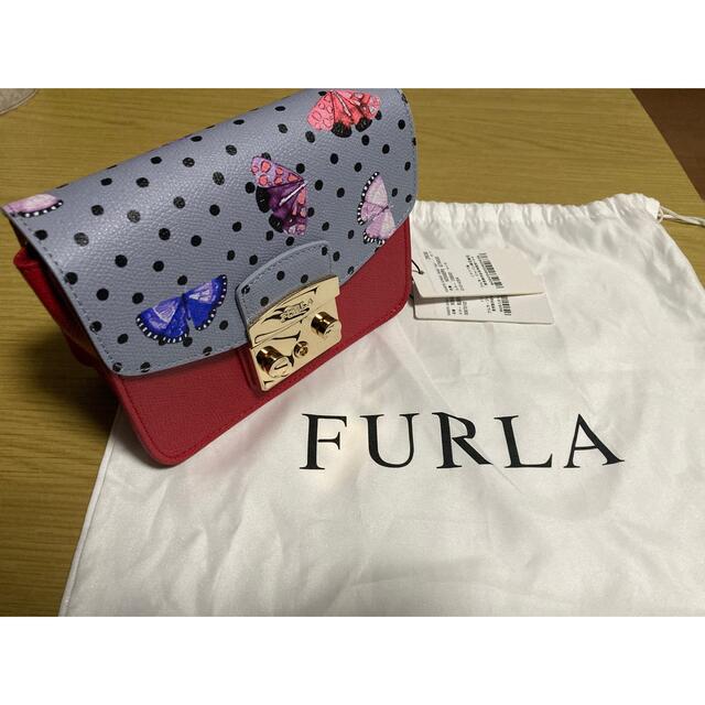 FURLA フルラ ショルダーバッグ 蝶 蝶々 メトロポリス バッグ ブランド