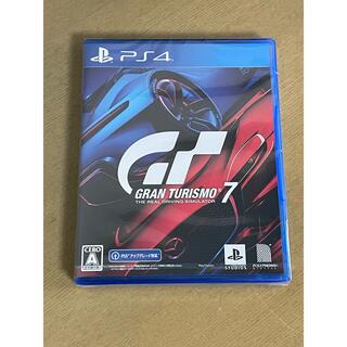 プレイステーション4(PlayStation4)の新品未開封　グランツーリスモ7 PS4(家庭用ゲームソフト)