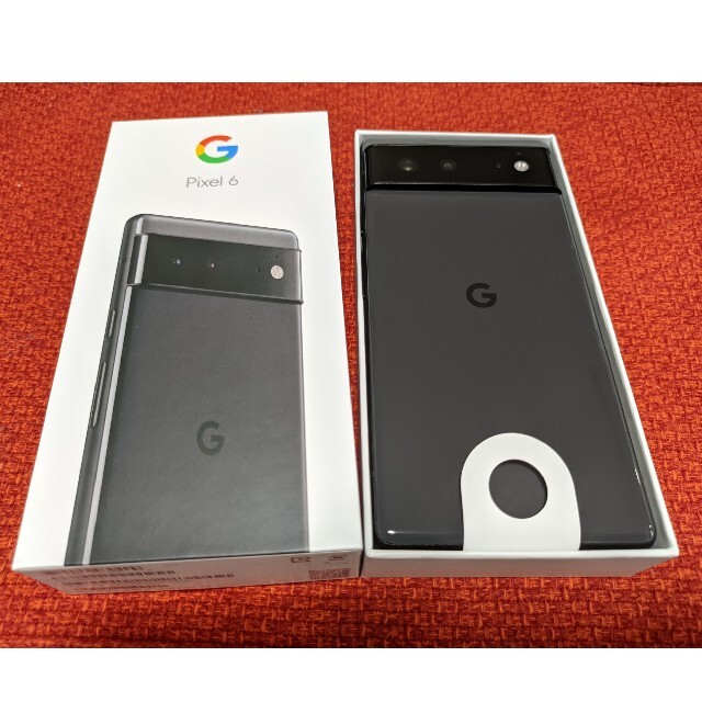 スマホ/家電/カメラGoogle Pixel 6  128GB 新品未使用 Stormy Black