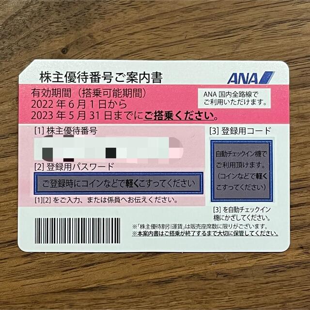 ANA(全日本空輸)(エーエヌエー(ゼンニッポンクウユ))の【最新】ANA株主優待券 チケットの優待券/割引券(その他)の商品写真