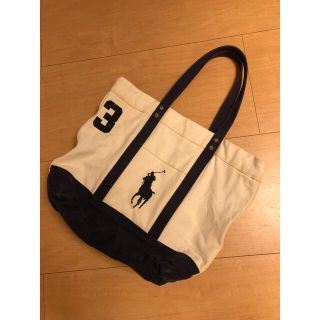 ポロラルフローレン(POLO RALPH LAUREN)のキムタク着モデル ラルフローレン POLO RRLトートバッグ キャンバス素材(トートバッグ)