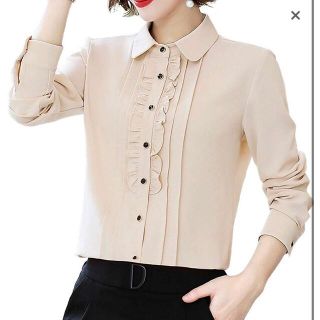 ザラ(ZARA)のアプリコット　ブラウス(シャツ/ブラウス(長袖/七分))