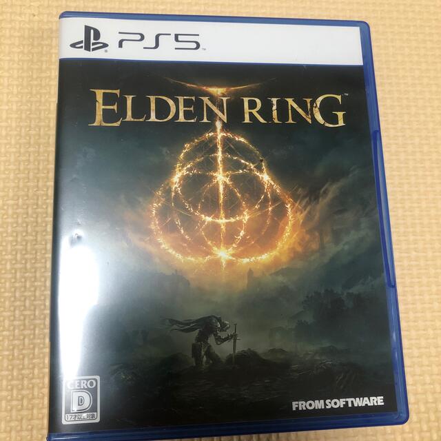 PlayStation(プレイステーション)のELDEN RING PS5 エンタメ/ホビーのゲームソフト/ゲーム機本体(家庭用ゲームソフト)の商品写真