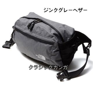 ザノースフェイス(THE NORTH FACE)のグレー★ノースフェイス ★クラシックカンガ ウエストポーチ ウエストバッグ(ボディーバッグ)