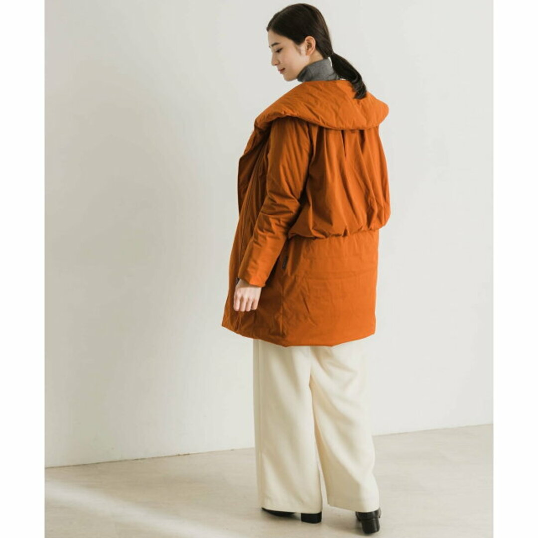 URBAN RESEARCH(アーバンリサーチ)の【terracotta】YOSOOU Shawl Back Gather Coat レディースのジャケット/アウター(ダウンジャケット)の商品写真