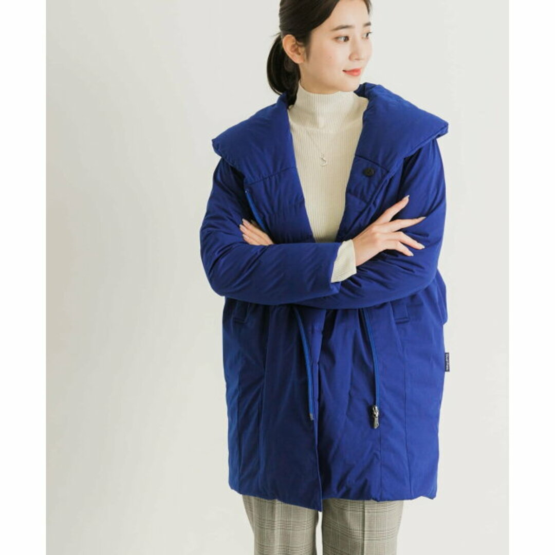 URBAN RESEARCH(アーバンリサーチ)の【orien blue】YOSOOU Shawl Back Gather Coat レディースのジャケット/アウター(ダウンジャケット)の商品写真