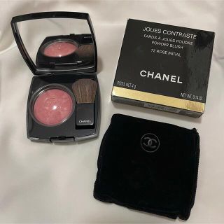 シャネル(CHANEL)のCHANEL ジュ コントゥラスト 72 ローズイニシアル(チーク)