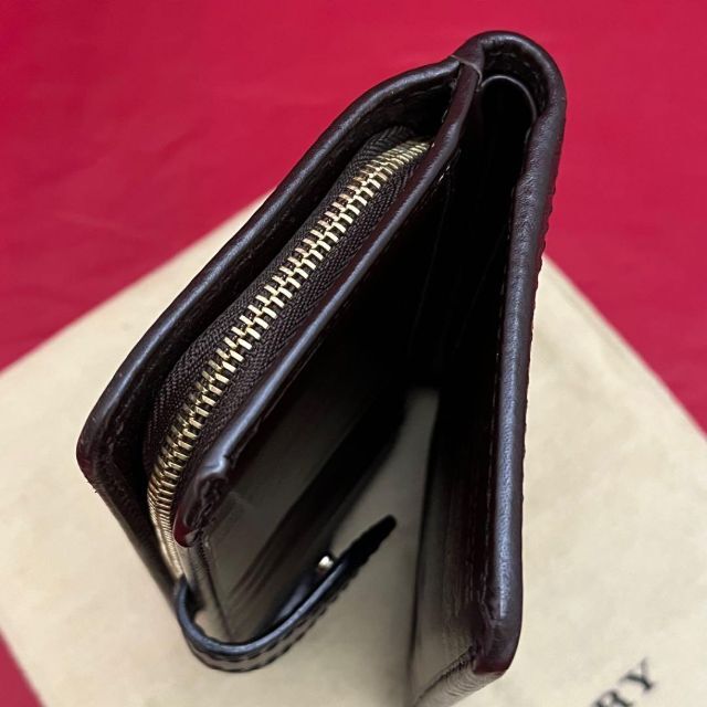 Burberry☆二つ折り財布 レディースのファッション小物(財布)の商品写真