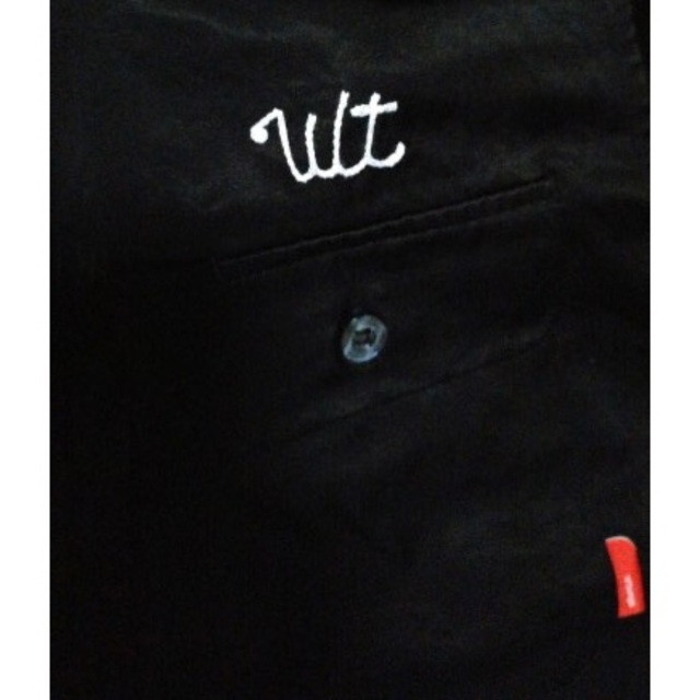 W)taps(ダブルタップス)のWTAPS 12ss VATOS 半袖サテンシャツ S 黒 美品 メンズのトップス(シャツ)の商品写真