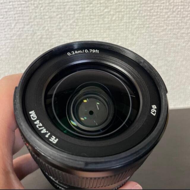 SONY(ソニー)のSony FE 24mm f1.4 GM + ブラックミスト No.05 美品 スマホ/家電/カメラのカメラ(レンズ(単焦点))の商品写真