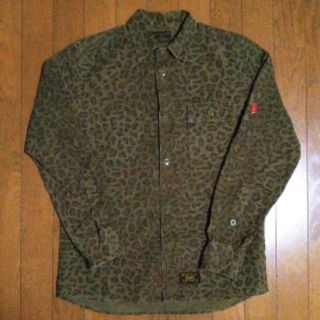 ダブルタップス(W)taps)のWTAPS TRAD レオパード シャツジャケット スポットアイテム S 激レア(シャツ)