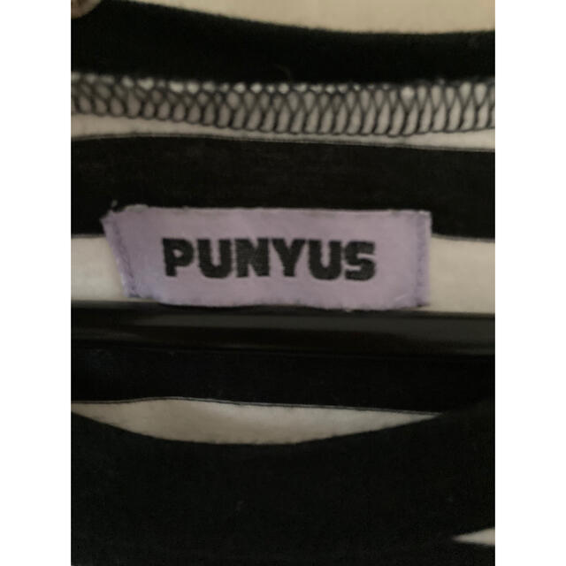 PUNYUS(プニュズ)のプニュズ　ボーダー　Tシャツ レディースのトップス(Tシャツ(半袖/袖なし))の商品写真