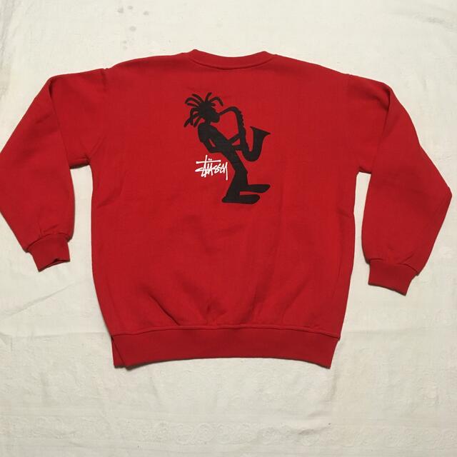STUSSY - ステューシー シャドーマン スウェット ジャズマンの STUSSY - ステューシー シャドーマン スウェット ジャズマンの