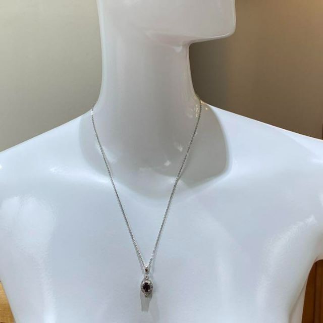 希少 Pt900 カラーチェンジガーネット 1.96ct ソーティング付き