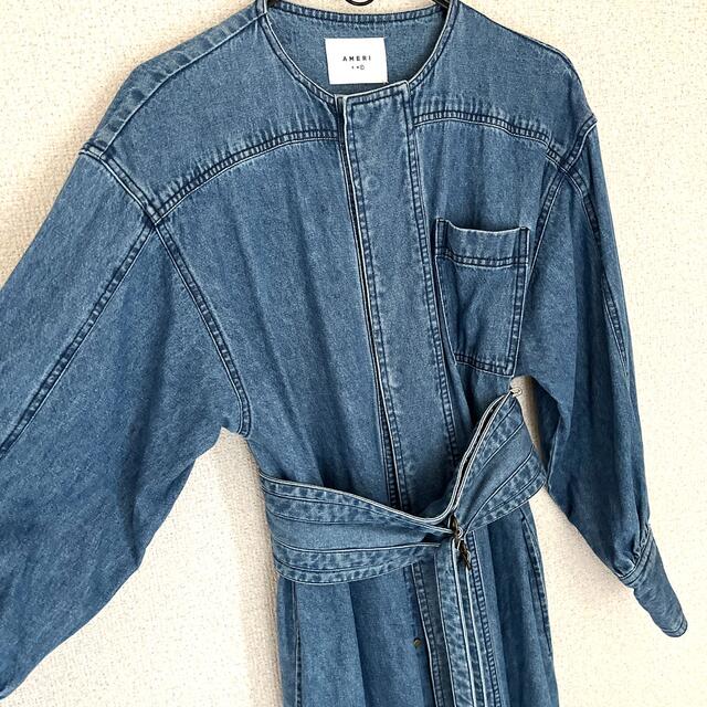 SALE/77%OFF】 2WAYDENIMRANDOMSHIRRINGDRESS デニム ワンピース