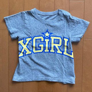 エックスガール(X-girl)のX-girl/エックスガール Tシャツ 3T(95) グレー(Tシャツ/カットソー)