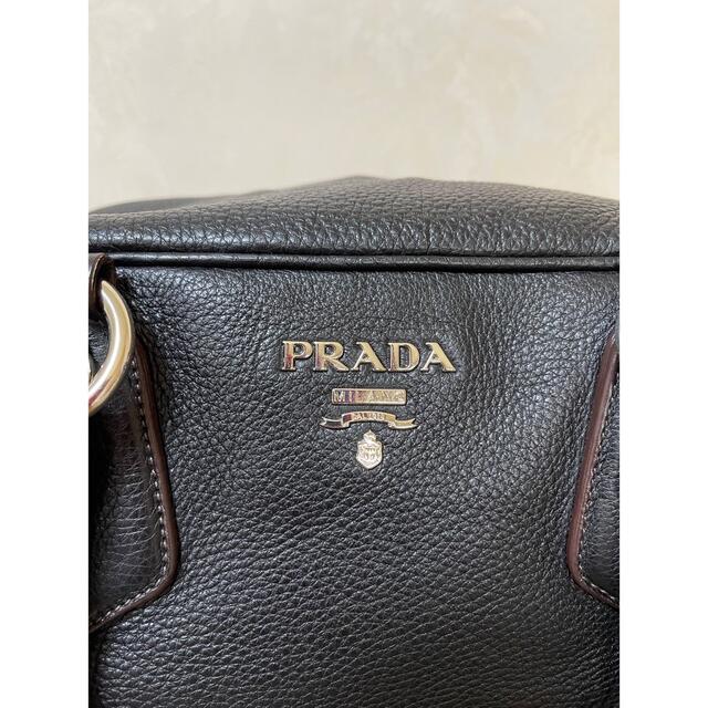 PRADA(プラダ)のプラダ　PRADA  ★  ミニボストンバック　★  黒　★  美品 レディースのバッグ(ボストンバッグ)の商品写真