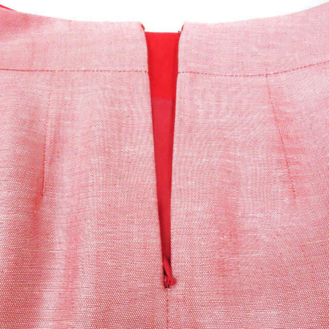 AG by aquagirl(エージーバイアクアガール)のエージーバイアクアガール タイトスカート ひざ丈 総柄 S 赤 /FF47 レディースのスカート(ひざ丈スカート)の商品写真
