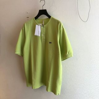 サイ(Scye)の新品 SCYE BASICS サイ　ヘンリーネック GARMENT DYED(Tシャツ/カットソー(半袖/袖なし))