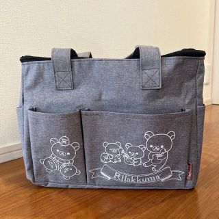 サンエックス(サンエックス)の【美品！】リラックマ　保冷バック　ピクニックバック(弁当用品)