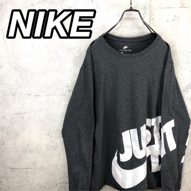 NIKE(ナイキ)の希少 90s ナイキ ロンT ビッグプリント 美品 メンズのトップス(Tシャツ/カットソー(七分/長袖))の商品写真