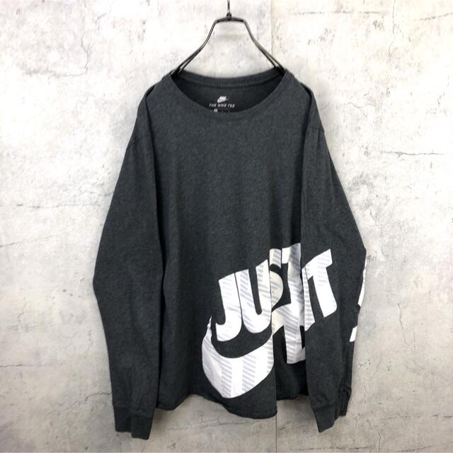 NIKE(ナイキ)の希少 90s ナイキ ロンT ビッグプリント 美品 メンズのトップス(Tシャツ/カットソー(七分/長袖))の商品写真