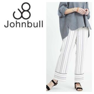 ジョンブル(JOHNBULL)のJohnbull ジョンブル ⭐︎ Mサイズ WH ストライプイージーパンツ(カジュアルパンツ)