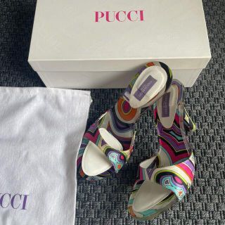 エミリオプッチ(EMILIO PUCCI)のEMILIO PUCCI♡エミリオプッチ　ミュールサンダル　23センチ(サンダル)