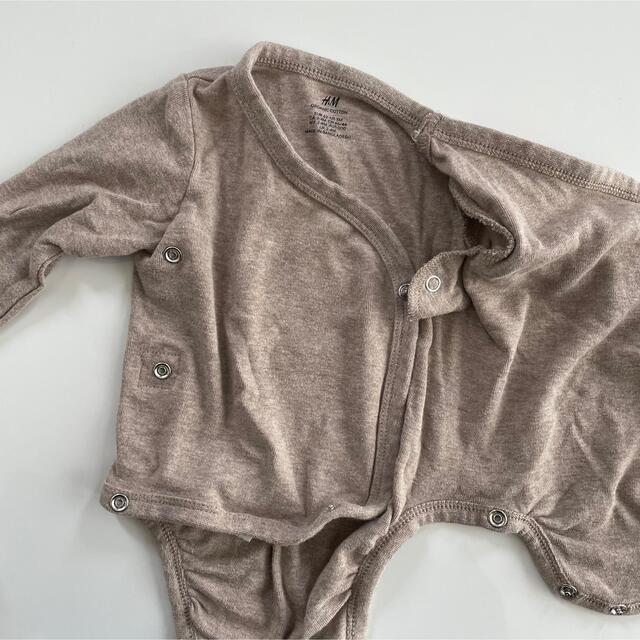 H&M(エイチアンドエム)のH&M エイチアンドエム 新生児 ロンパース セット 60 70 キッズ/ベビー/マタニティのベビー服(~85cm)(ロンパース)の商品写真