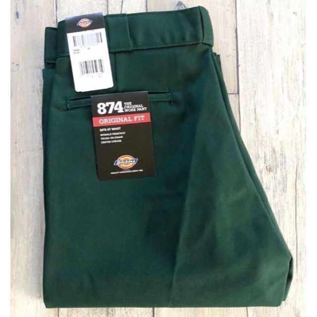 Dickies(ディッキーズ)のB【最安値・新品】31 30 ハンターグリーン ディッキーズ 874 メンズのパンツ(ワークパンツ/カーゴパンツ)の商品写真