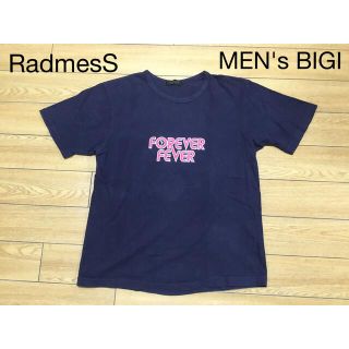 メンズビギ(MEN'S BIGI)のRadmesS MEN‘S BIGI メンズビギ Tシャツ　ビンテージ 紺(Tシャツ/カットソー(半袖/袖なし))