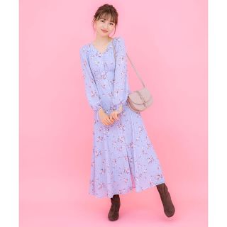 ウィルセレクション(WILLSELECTION)の花柄ワンピース(ロングワンピース/マキシワンピース)