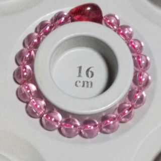 ちこオリジナル⭐ピンクジルコンブレスレット krzysztofbialy.com
