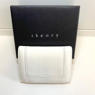 セオリー(theory)のtheory 二つ折り財布 ホワイト(折り財布)