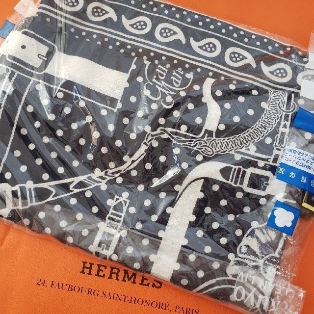 新着商品 Hermes - エルメス　カシシル140　カレジュアン　バンダナ　グランマネージュ ストール/パシュミナ
