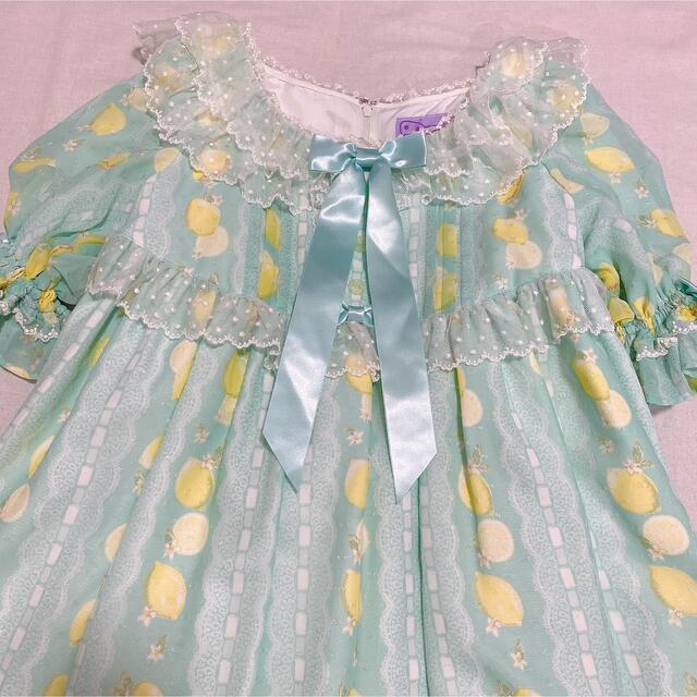 値下げ♪Angelic Pretty Fruity Lemonジャンパースカート