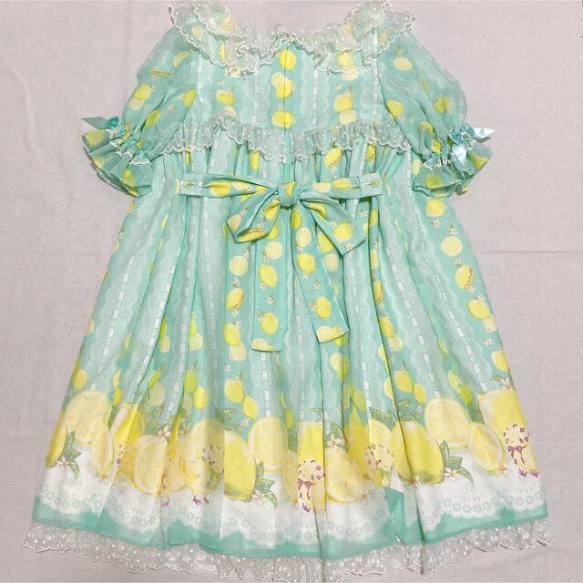 値下げ♪Angelic Pretty Fruity Lemonジャンパースカート