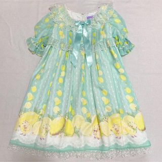 値下げ♪Angelic Pretty Fruity Lemonジャンパースカート