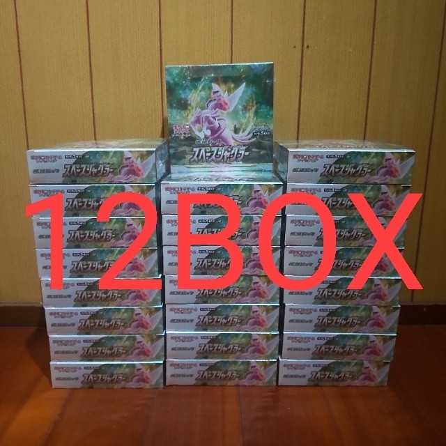 再入荷】 スペースジャグラー ポケモンカード - ポケモン 12BOX 新品未