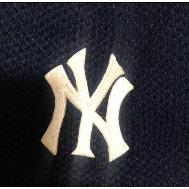 90s newyork Yankees ビーニー　ニットキャップ　ヤンキース