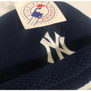 シュプリーム(Supreme)の90s newyork Yankees ビーニー　ニットキャップ　ヤンキース(ニット帽/ビーニー)