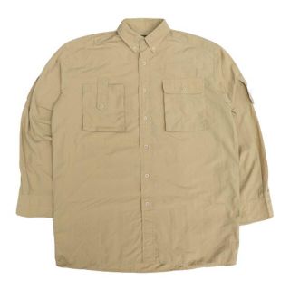 エルエルビーン(L.L.Bean)の90s オービス  ナイロンフィッシング シャツ カーキ Orvis(シャツ)