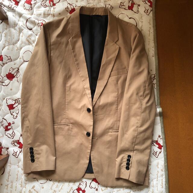 キャメルテーラードジャケットの通販 by カズ's shop｜ラクマ