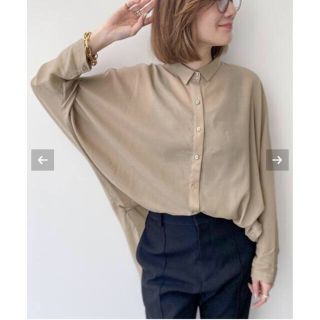 アパルトモンドゥーズィエムクラス(L'Appartement DEUXIEME CLASSE)のL'Appartement Dolmansleeve Sheer Blouse(シャツ/ブラウス(長袖/七分))